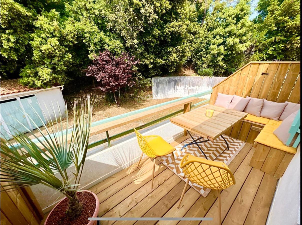 Front De Mer Rivedoux-Plage - Terrasse Exterieur - Parking Buitenkant foto